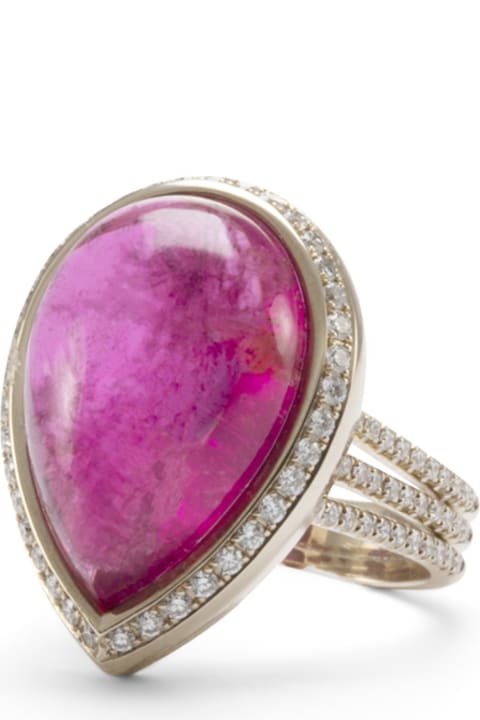 Rings for Women Lo Spazio Jewelry Lo Spazio Rubellite Ring
