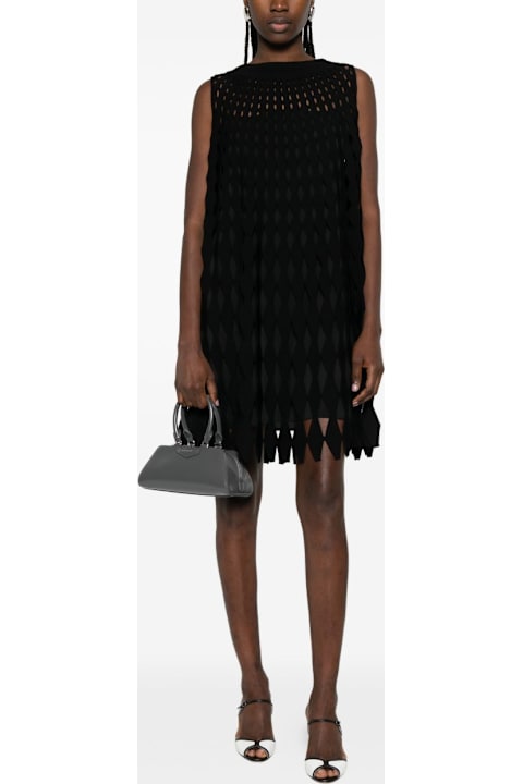 Emporio Armani for Kids Emporio Armani Open-knit Short Dress