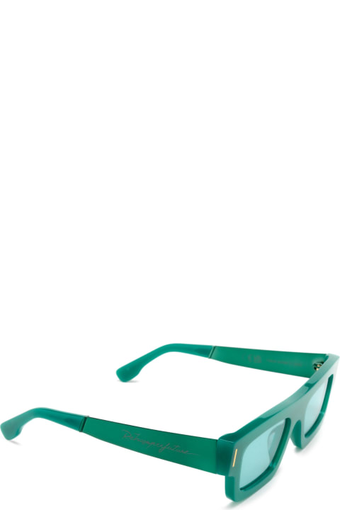 RETROSUPERFUTURE Eyewear for Women RETROSUPERFUTURE Colpo Francis Green Sunglasses
