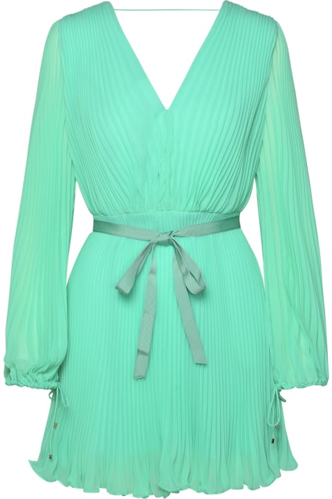 Dresses for Women Max Mara 'visita' Green Polyester Dress