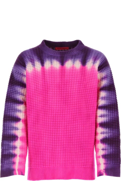 The Elder Statesman Sweaters for Men The Elder Statesman Multicolor Cashmere Sweater