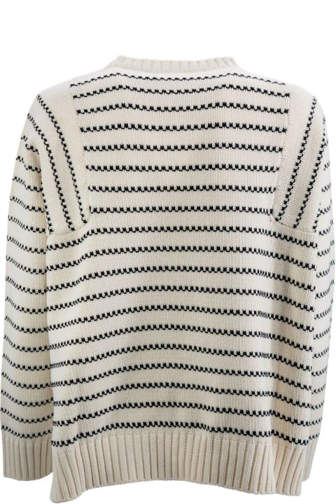 Sweaters for Women Weekend Max Mara Oversized Striped Jumper