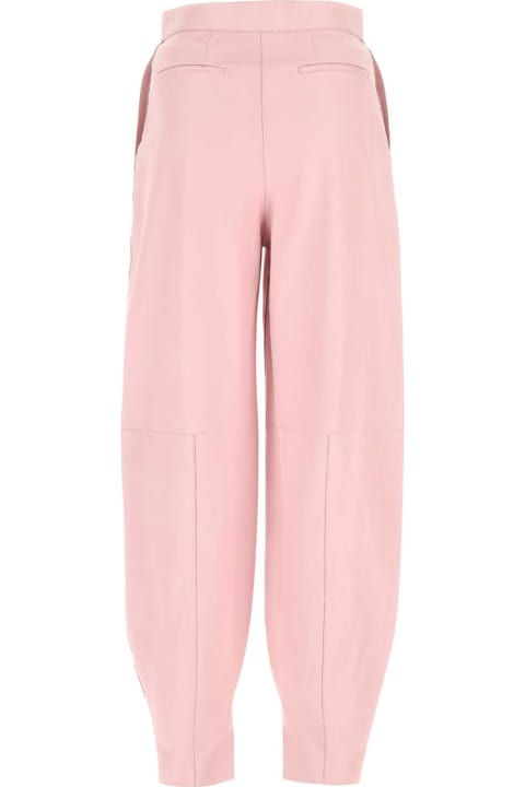 ウィメンズ Loeweのフリース＆ラウンジウェア Loewe Pastel Pink Leather Pant