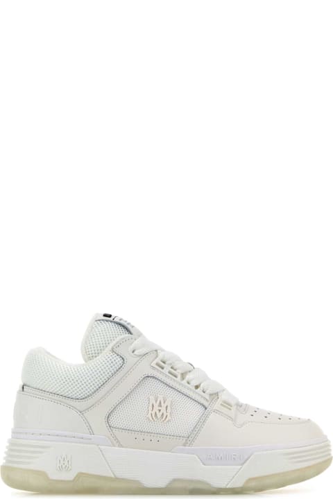 Homeware AMIRI White Leather And Fabric Ma-1 Sneakers