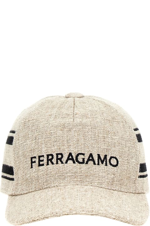 メンズ Ferragamoの帽子 Ferragamo 'resort' Baseball Cap