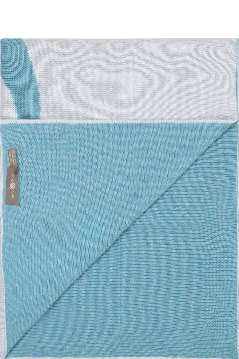 Accessories & Gifts for Baby Boys Little Bear Light Blue Blanket For Baby Boy With Embroidered Light Blue Bear