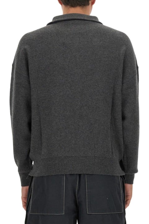Sweater Season for Men Isabel Marant High-neck Zipped Knitted Cardigan