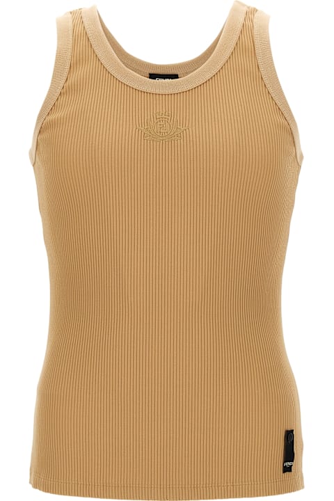 Topwear for Men Fendi 'fendi Crest' Tank Top