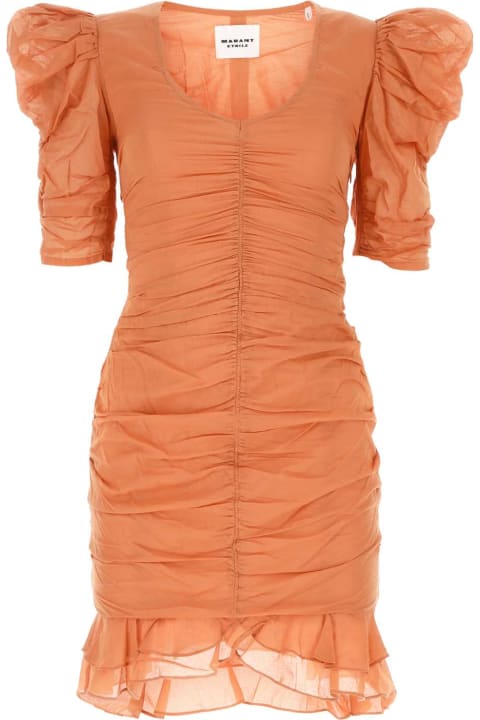 Clothing for Women Marant Étoile Copper Cotton Sireny Mini Dress