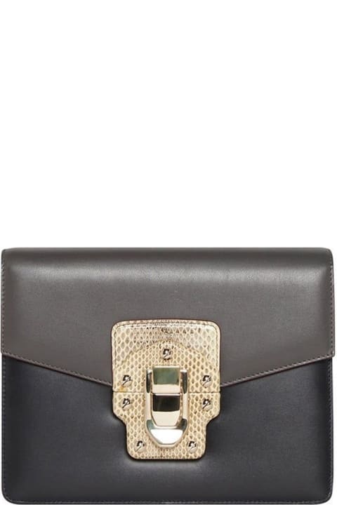 Clutches for Women Dolce & Gabbana Leather Shoulder Bag