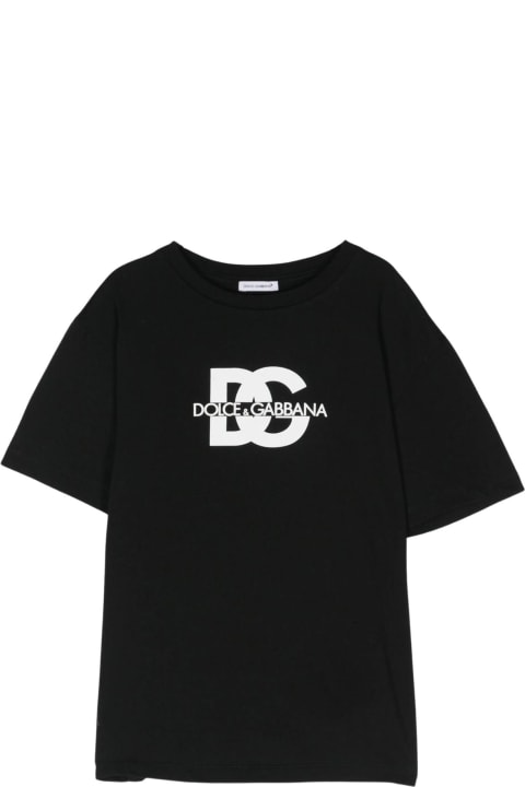 ガールズ トップス Dolce & Gabbana T Shirt Manica Corta