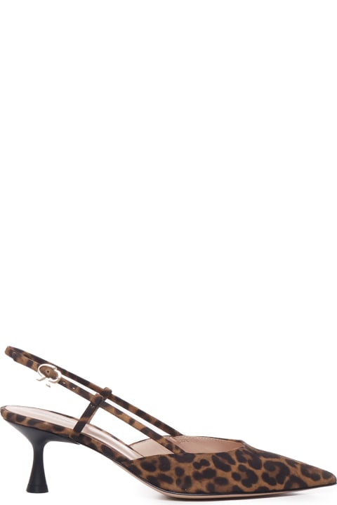 Gianvito Rossi High-Heeled Shoes for Women Gianvito Rossi Ascent Leopard Pumps