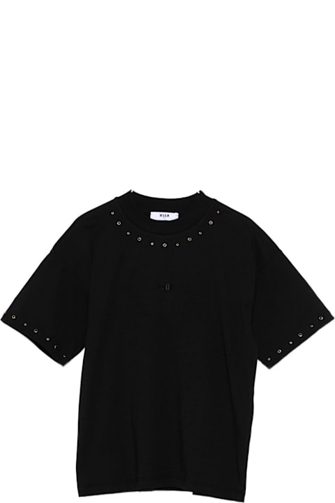 Fashion for Women MSGM Msgm Kids Studded T-shirt