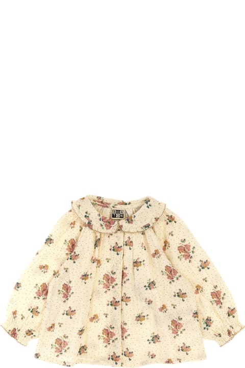 Topwear for Baby Girls Bonton Floral Shirt