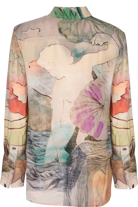 Fashion for Women Paul Smith Pink/multicolor Print Shirt