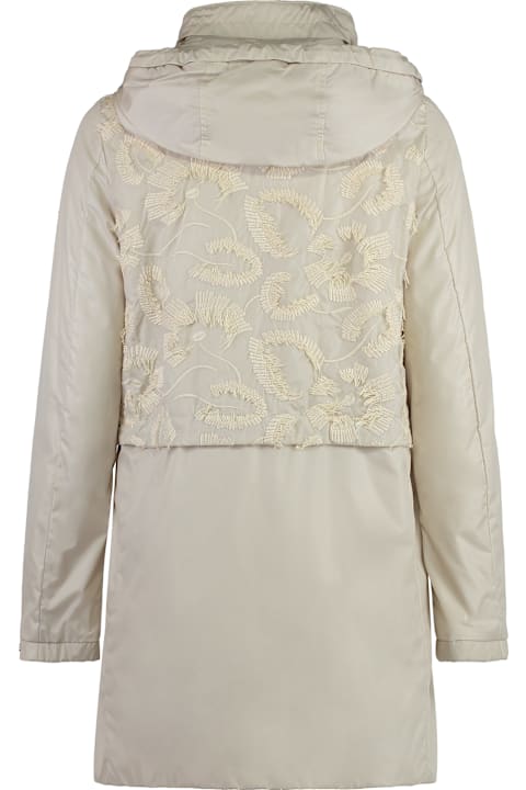 Homeware Moorer Murano Technical Fabric Hooded Jacket