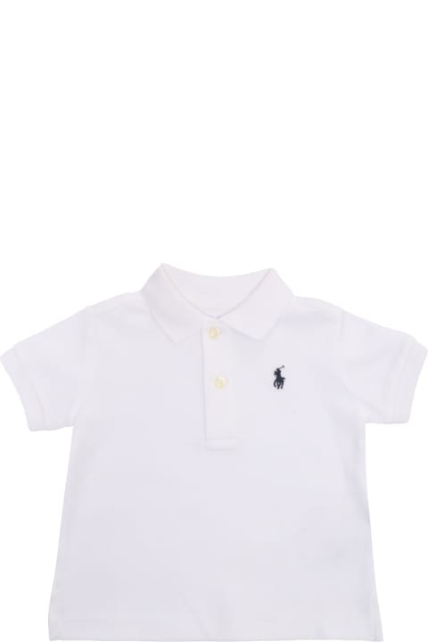 Fashion for Kids Polo Ralph Lauren White Polo With Logo