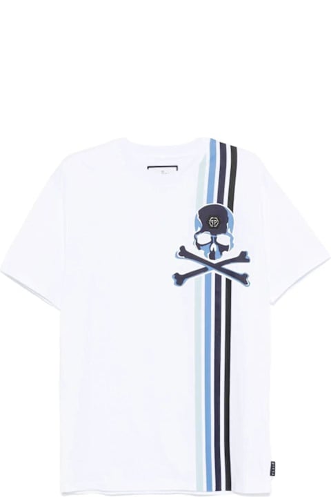 Philipp Plein for Men Philipp Plein Skull Stripe T-shirt
