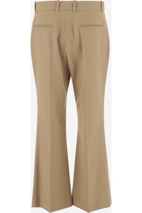 Pants & Shorts for Women Chloé Stretch Wool Pants