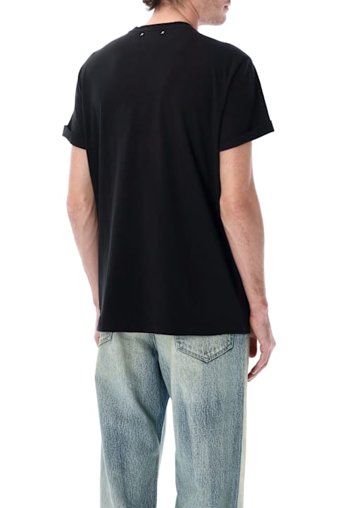 أدوات منزلية Golden Goose Golden Goose Distressed Cotton T-shirt