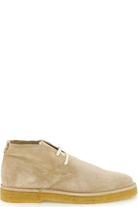 Suede Leather 'chukka' Lace-up Shoes