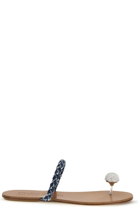 Pedro Garcia Jewel-embellished Sandals