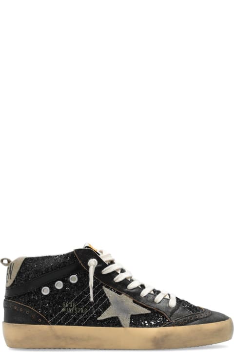 Fashion for Women Golden Goose Gg Mid Star Sequinned Lace-up Sneakers