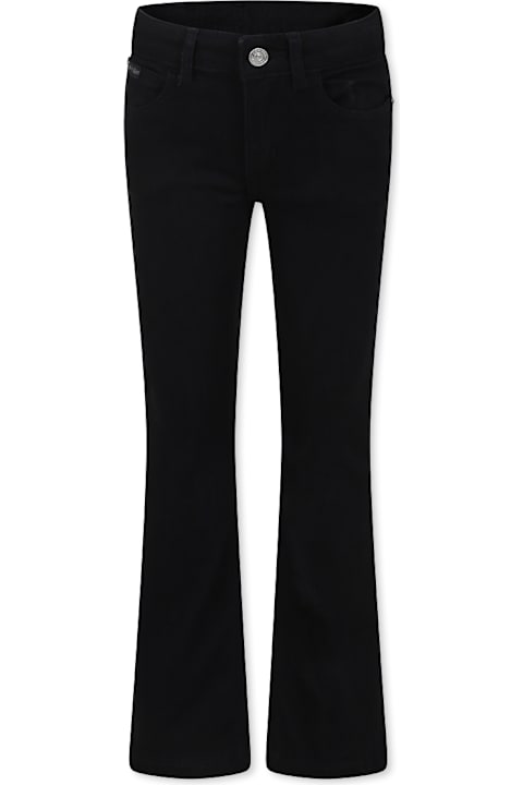 Homeware Calvin Klein Black Jeans For Girl With Logo