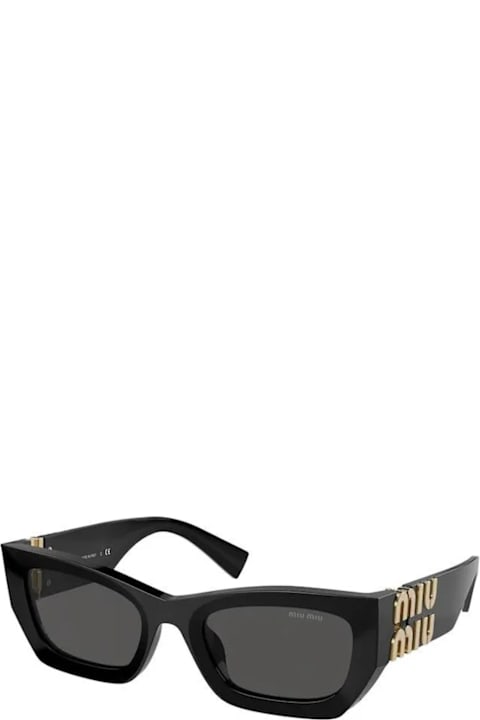 نظارات لـ السيدات Miu Miu Miu Miu 0mu 09ws Miu Glimpse 1ab5s0 Black Sunglasses