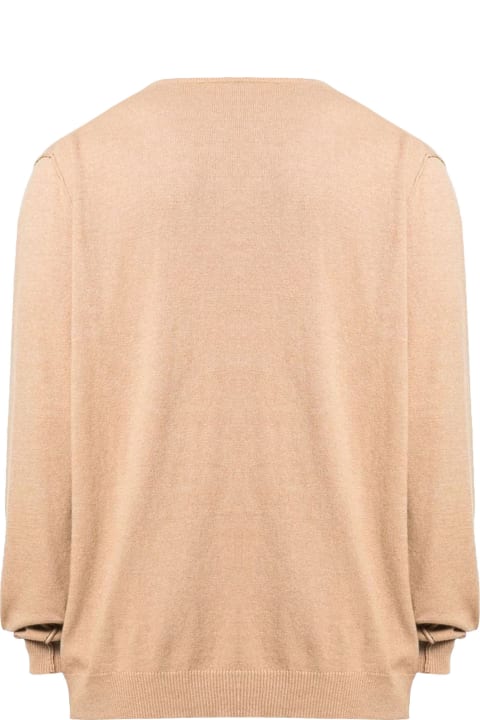 Camel Brown Wool And Cashmere Jumper