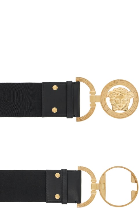 Belts for Women Versace Elastic Medusa '95