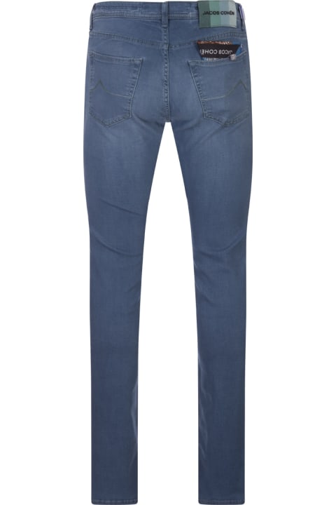 Jacob Cohen Clothing for Men Jacob Cohen Blue Slim Nick Jeans