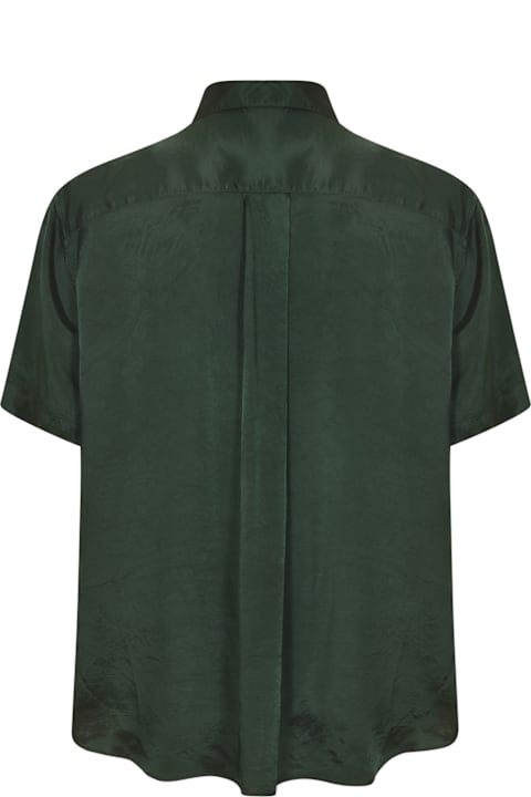 Homeware Aspesi Ruffled Short-sleeved Blouse