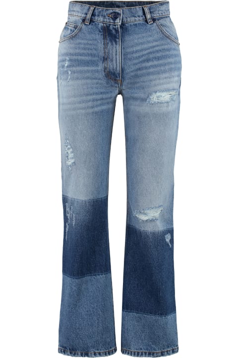 Moncler Genius Jeans for Women Moncler Genius 8 Moncler Palm Angels - 5-pocket Straight-leg Jeans