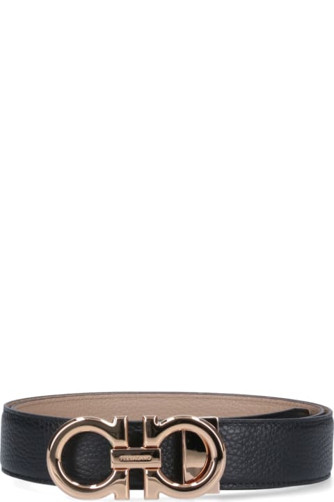 Fashion for Men Ferragamo "gancini" Reversible Belt