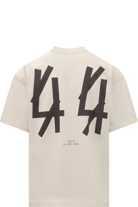 メンズ 44 Label Groupのトップス 44 Label Group T-shirt With Logo T-Shirt