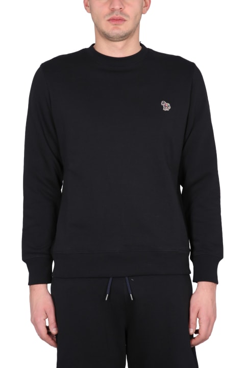 Paul Smith Fleeces & Tracksuits for Men Paul Smith Sweatshirt With Zebra Embroidery Paul Smith