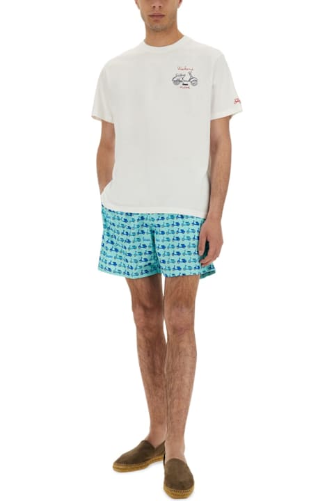 MC2 Saint Barth Clothing for Men MC2 Saint Barth T-shirt With Print