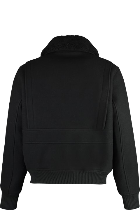 Ami Alexandre Mattiussi Coats & Jackets for Men Ami Alexandre Mattiussi Wool Bomber Jacket