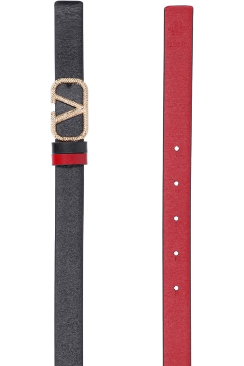 Homeware Valentino Garavani 'v Logo Bold Edition' Belt