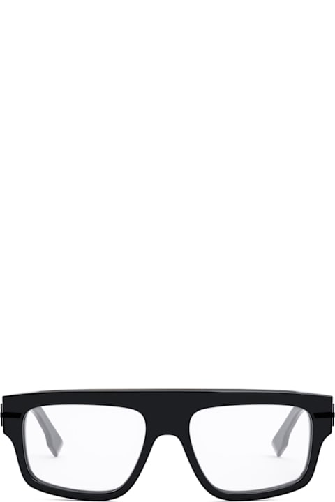 Eyewear for Men Fendi Eyewear Fendi Fe50062i Fendigraphy 001 Black Glasses