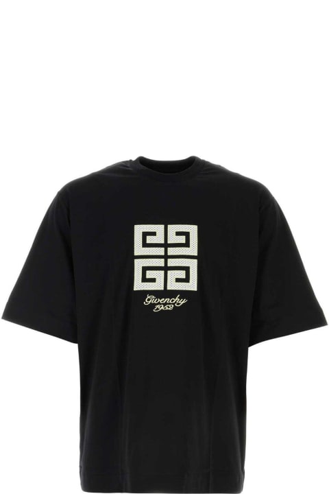 メンズ Givenchyのトップス Givenchy 4g Embroidered Crewneck T-shirt