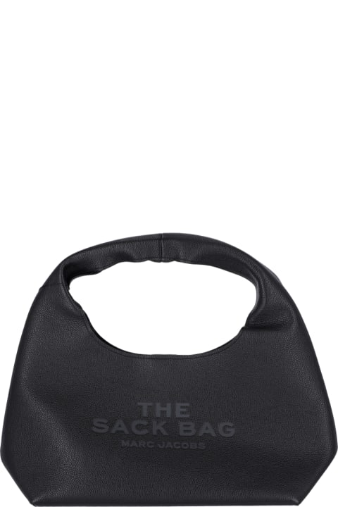 ウィメンズ Marc Jacobsのトートバッグ Marc Jacobs 'sack' Black Leather Bag