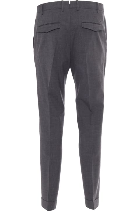 Homeware PT Torino Master, Flat Front, Diagonal Pockets, Flap Back Pockets, Turn-up