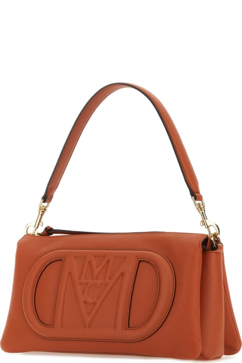 MCM Totes for Women MCM Brick Leather Mode Travia Small Shoulder Bag