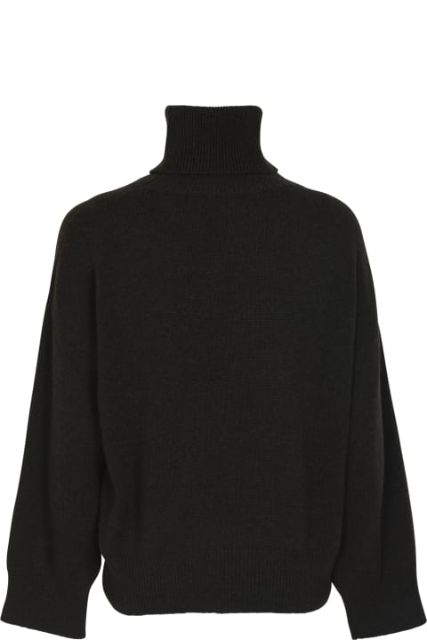 Roll Neck Ribbed Pullover