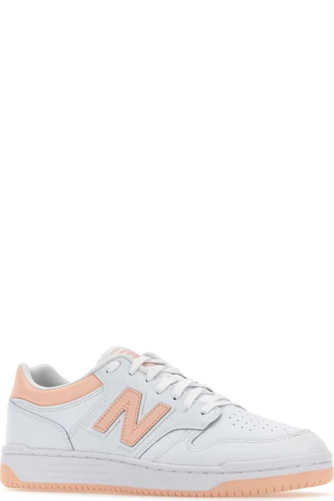 أدوات منزلية New Balance Two-tone Leather 480 Sneakers