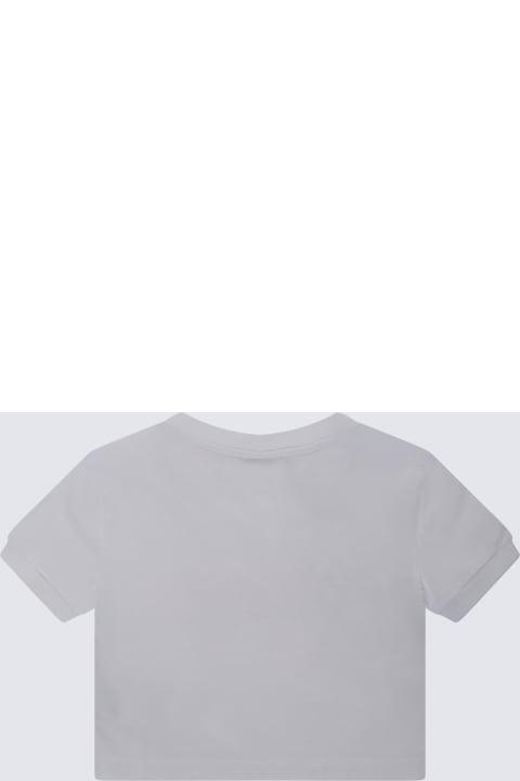 Topwear for Boys Dolce & Gabbana White And Red Cotton T-shirt