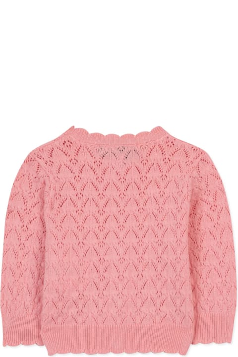 Topwear for Baby Girls Tartine et Chocolat Tartine Et Chocolat Sweaters Pink