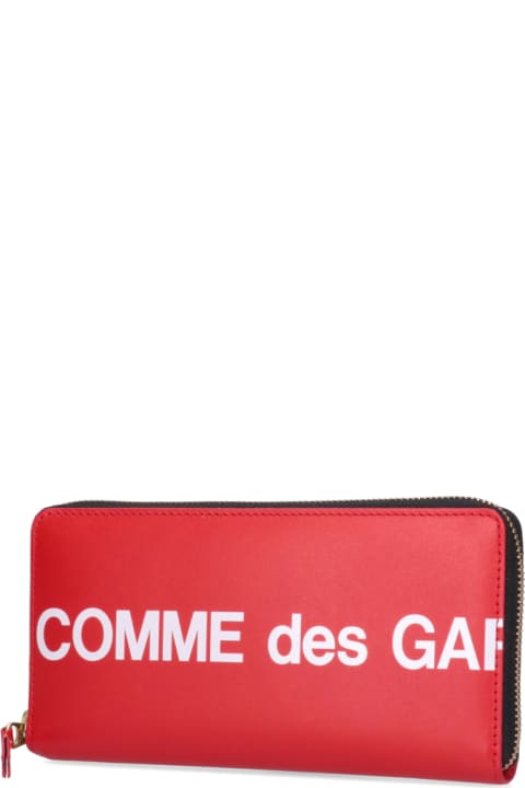Wallets for Men Comme des Garçons Wallet Logo Wallet